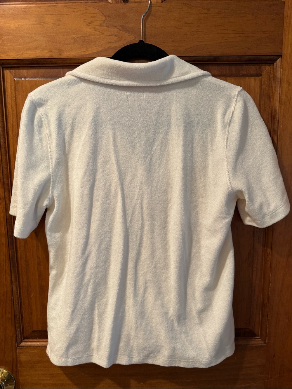 Faherty ‘Surfs Up Top’ - White Terry Short Sleeve Shirt - Never Worn - Picture 4 of 6